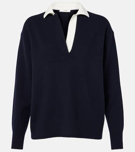 Wool and cashmere-blend polo sweater - Vince - Modalova