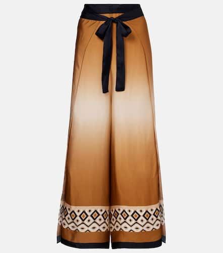 Max Mara Bedruckte Hose aus Satin - Max Mara - Modalova
