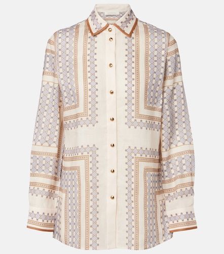 Camisa de ramio estampada - Zimmermann - Modalova