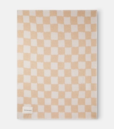 Binibamba Baby checked wool blanket - Binibamba - Modalova