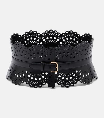 Alaïa Cinturón Vienne Wave de piel - Alaia - Modalova