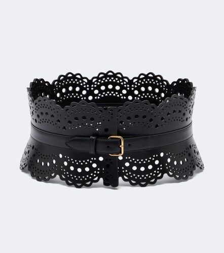 Alaïa Gürtel Vienne Wave aus Leder - Alaia - Modalova