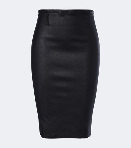 Stouls Falda midi Gilda de piel - Stouls - Modalova