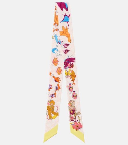 Gucci Printed silk twill scarf - Gucci - Modalova