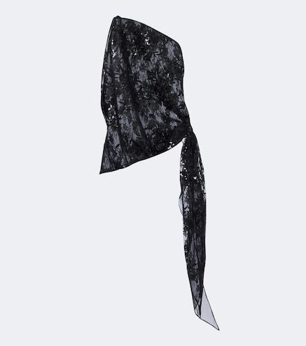 One-Shoulder Top aus Spitze mit Pailletten - The Sei - Modalova