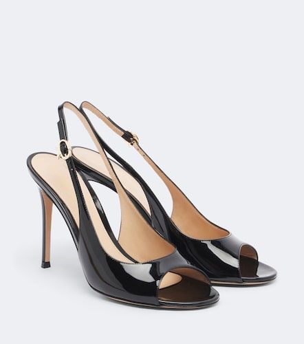 Sandali slingback in vernice - Gianvito Rossi - Modalova