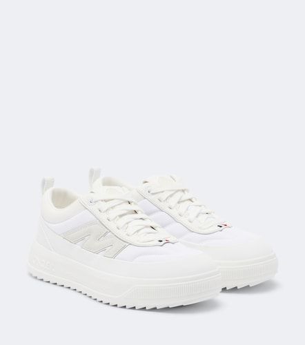Altive leather-trimmed platform sneakers - Moncler - Modalova