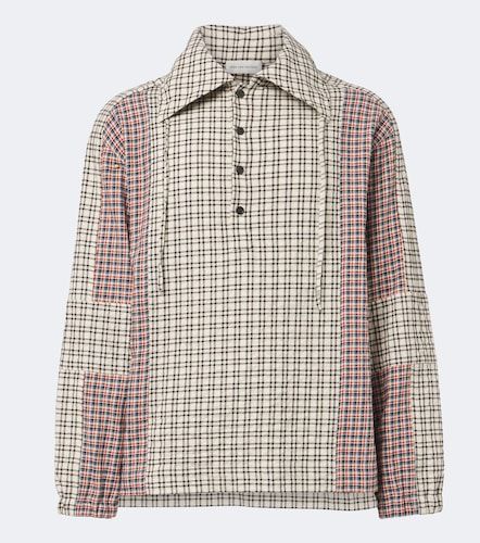 Camicia in cotone a quadri - Dries Van Noten - Modalova