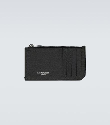 Saint Laurent Leather ID card case - Saint Laurent - Modalova