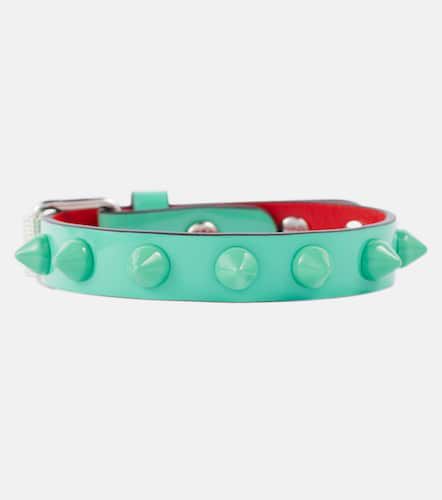 Loubilink embellished leather bracelet - Christian Louboutin - Modalova