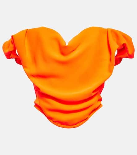 Sunday off-shoulder crepe corset top - Vivienne Westwood - Modalova