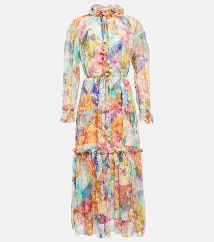 High Tide floral silk midi dress - Zimmermann - Modalova