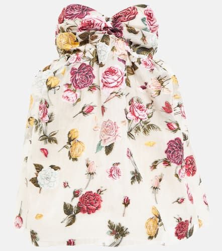 Floral fil coupÃ© minidress - Oscar de la Renta - Modalova