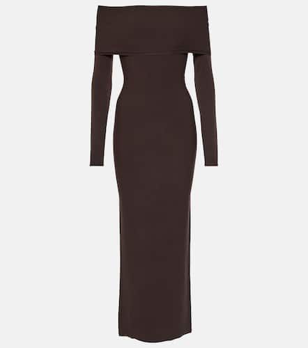 AlaÃ¯a Off-shoulder jersey midi dress - Alaia - Modalova