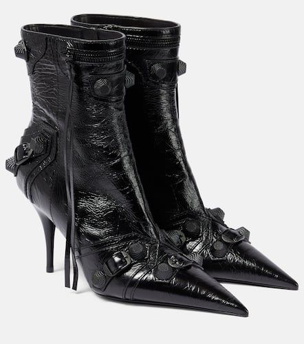 Cagole leather ankle boots - Balenciaga - Modalova