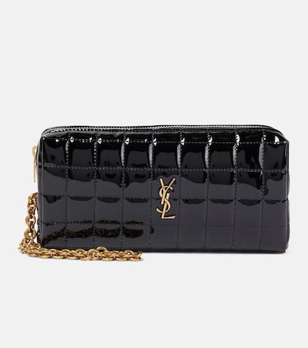 Cassandre matelasse pouch with strap - Saint Laurent - Modalova