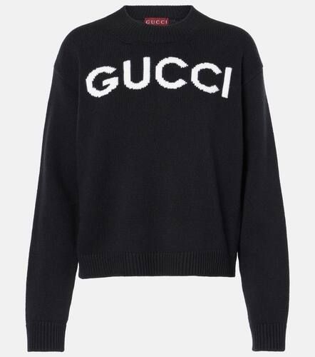 Gucci Logo wool sweatershirt - Gucci - Modalova