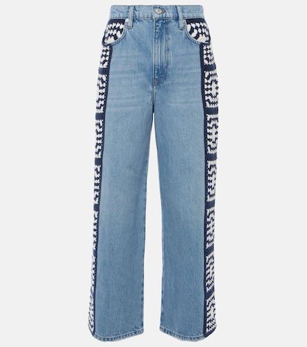 Jeans regular Le Jane Crop in crochet - Frame - Modalova