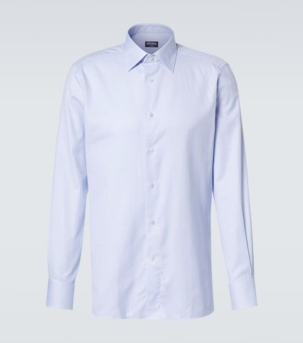 Zegna Camicia Oxford in cotone - Zegna - Modalova