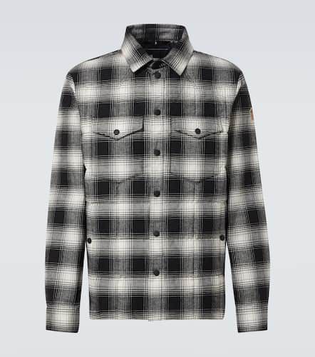 Gelt checked cotton down shirt jacket - Moncler Grenoble - Modalova