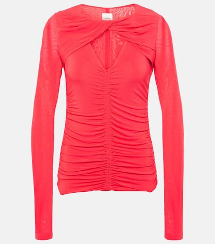 Vandalia gathered jersey top - Isabel Marant - Modalova