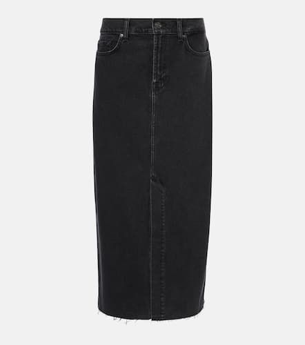 Kellie denim midi skirt - 7 For All Mankind - Modalova