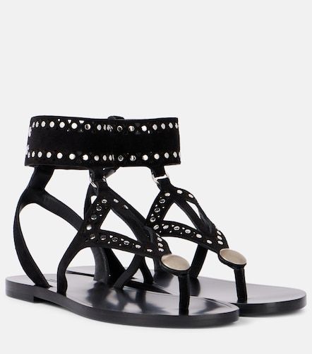 Sandali Edil in pelle con borchie - Isabel Marant - Modalova