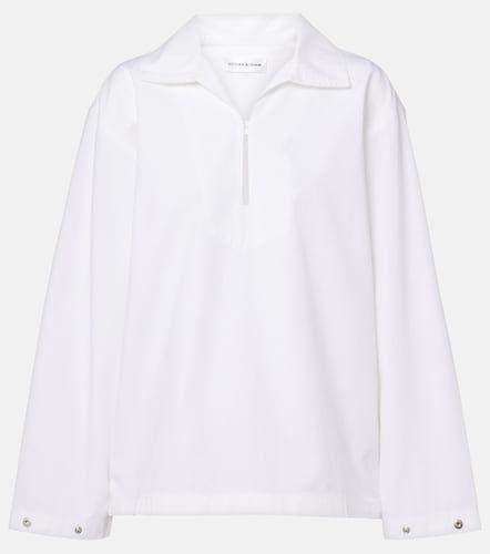 Victoria Beckham Top de denim - Victoria Beckham - Modalova