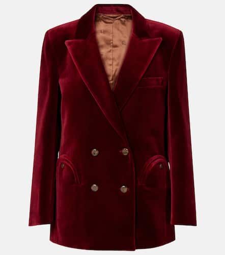 BlazÃ© Milano Everynight double-breasted cotton velvet blazer - Blaze Milano - Modalova