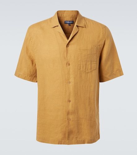 Angelo linen bowling shirt - Frescobol Carioca - Modalova