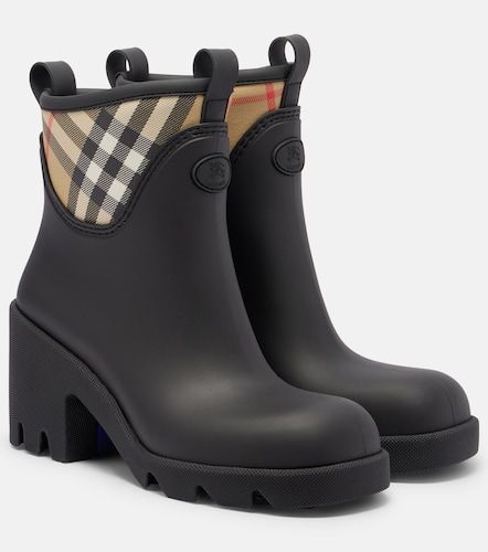 Botas de lluvia con Check - Burberry - Modalova