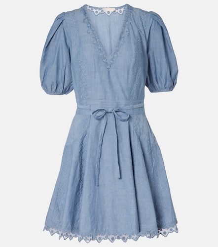 Abito corto Camila in cotone con pizzo - Ulla Johnson - Modalova
