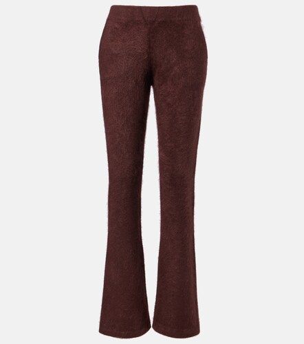 Pantalones flared Fluffy Statement en mezcla de lana y cachemir - Dorothee Schumacher - Modalova
