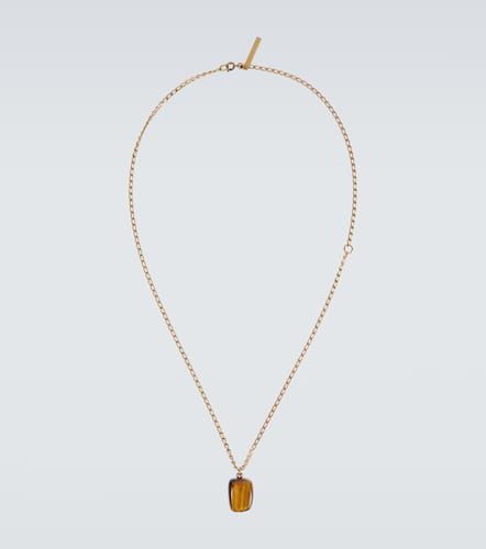 Plated pendant necklace - Dries Van Noten - Modalova