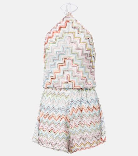 Missoni Zigzag crochet romper - Missoni - Modalova