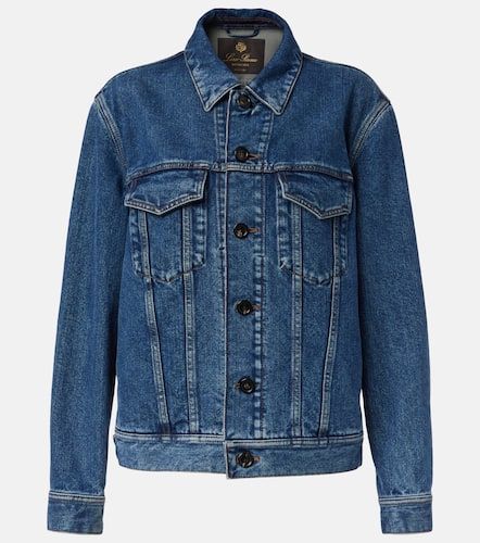 Tulus cotton and silk denim jacket - Loro Piana - Modalova