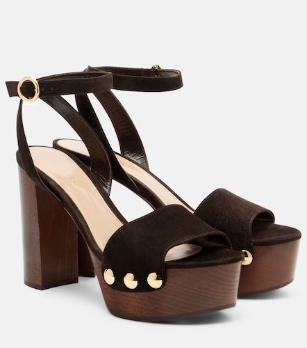 Ardea studded suede platform sandals - Gianvito Rossi - Modalova