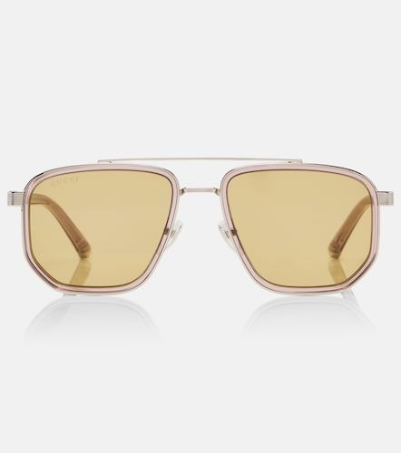 Gucci Occhiali da sole Lettering - Gucci - Modalova