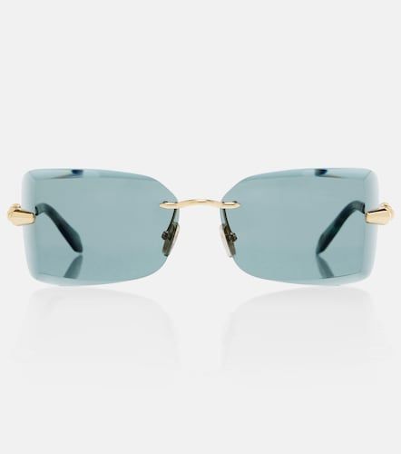 Serpenti Viper rectangular sunglasses - Bvlgari - Modalova