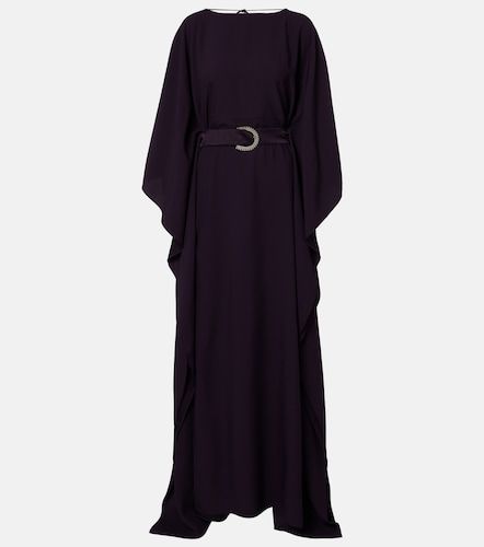 Fitzgerald open-back crepe cady kaftan - Taller Marmo - Modalova