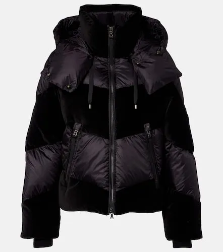 Cathy velvet-trimmed down jacket - Bogner - Modalova