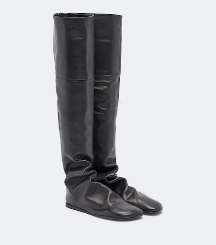 Glove leather knee-high boots - Lemaire - Modalova