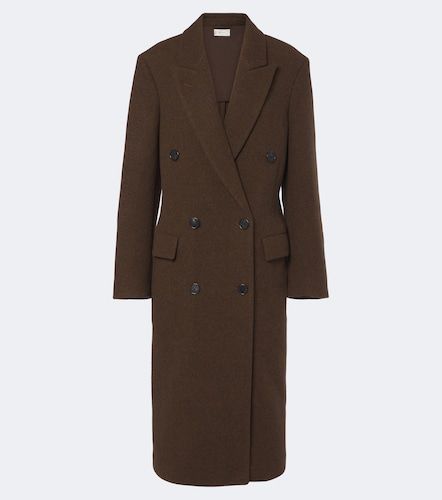 Bamira double-breasted virgin wool coat - The Row - Modalova