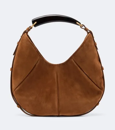 Mombasa Medium suede shoulder bag - Saint Laurent - Modalova