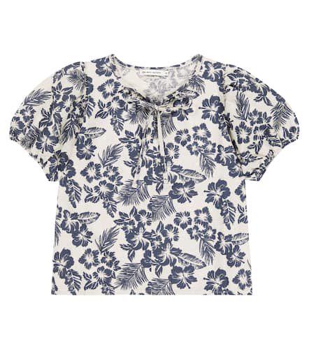 Blusa Hibiscus de lino y algodón - The New Society - Modalova