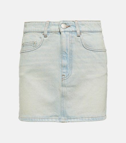 Ami Paris High-rise denim miniskirt - Ami Paris - Modalova