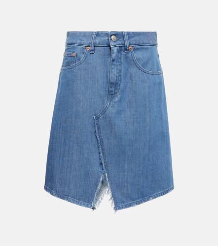 MM6 Maison Margiela Denim miniskirt - MM6 Maison Margiela - Modalova