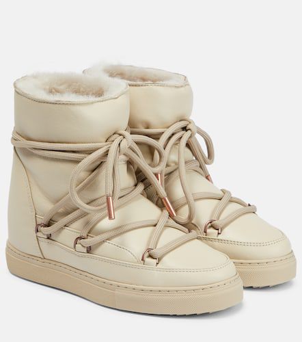 Classic Wedge leather snow boots - Inuikii - Modalova