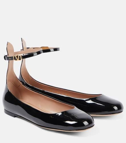 Tan-Go patent leather ballet flats - Valentino Garavani - Modalova