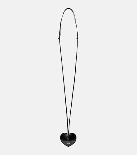 AlaÃ¯a Le Coeur leather bag charm - Alaia - Modalova